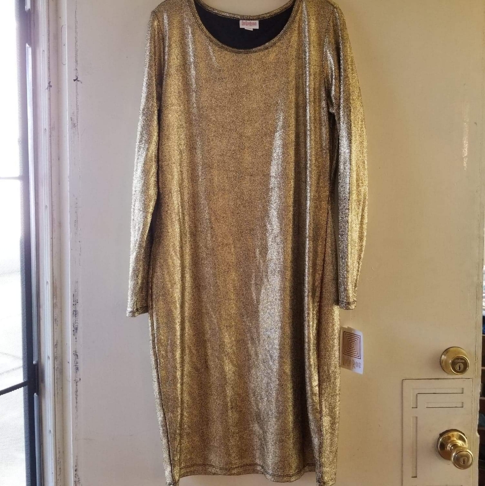 LuLaRoe Debbie dress size XL NWT